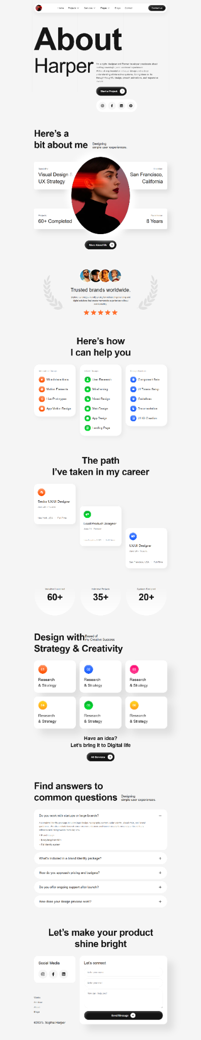 About / Authority Page